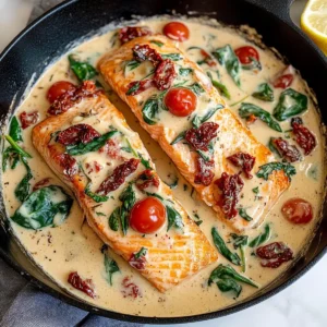 Elegant & Fun Charcuterie Cups for Effortless Entertaining 11 Creamy Tuscan Salmon