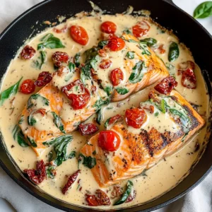 Elegant & Fun Charcuterie Cups for Effortless Entertaining 8 Creamy Tuscan Salmon