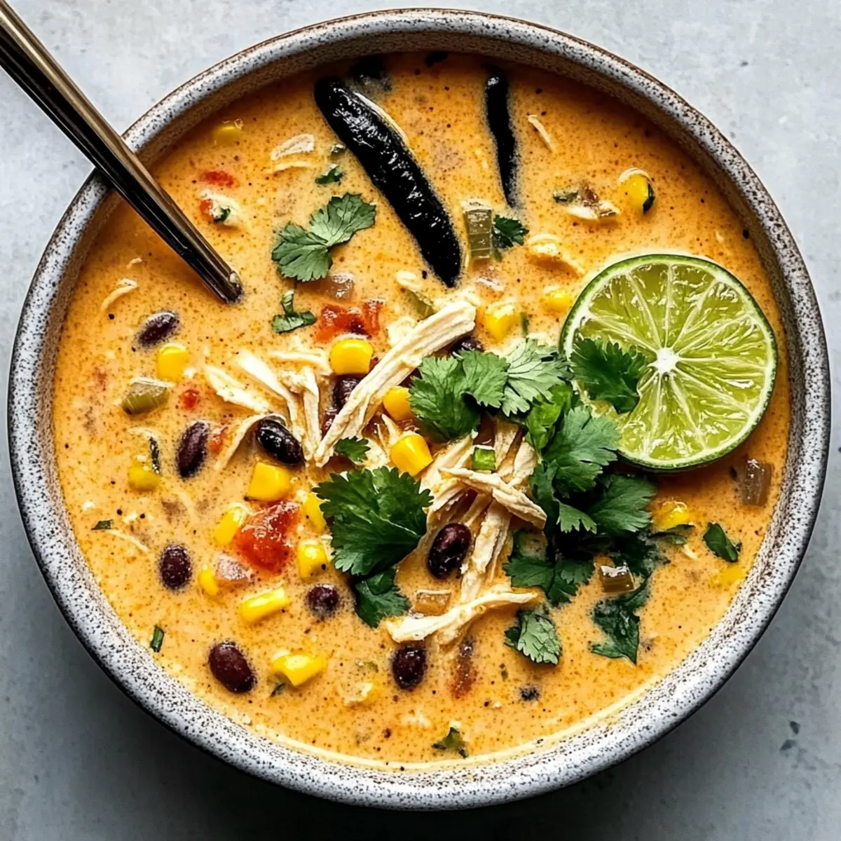 Chicken Poblano Soup