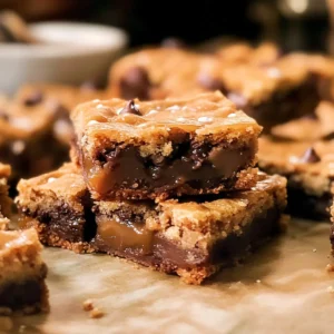 Elegant & Fun Charcuterie Cups for Effortless Entertaining 6 Caramel Cookie Bars