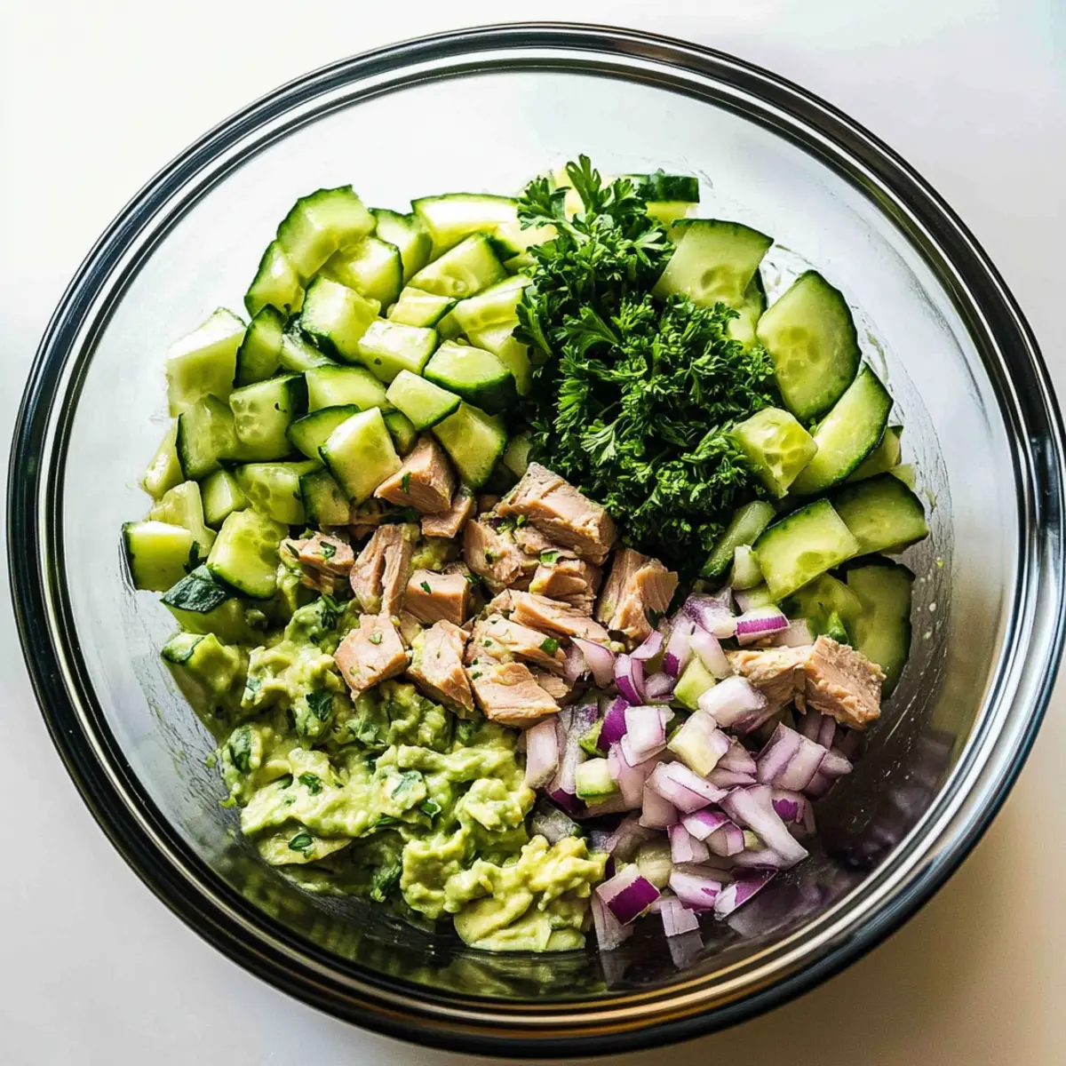 Creamy Avocado Tuna Salad