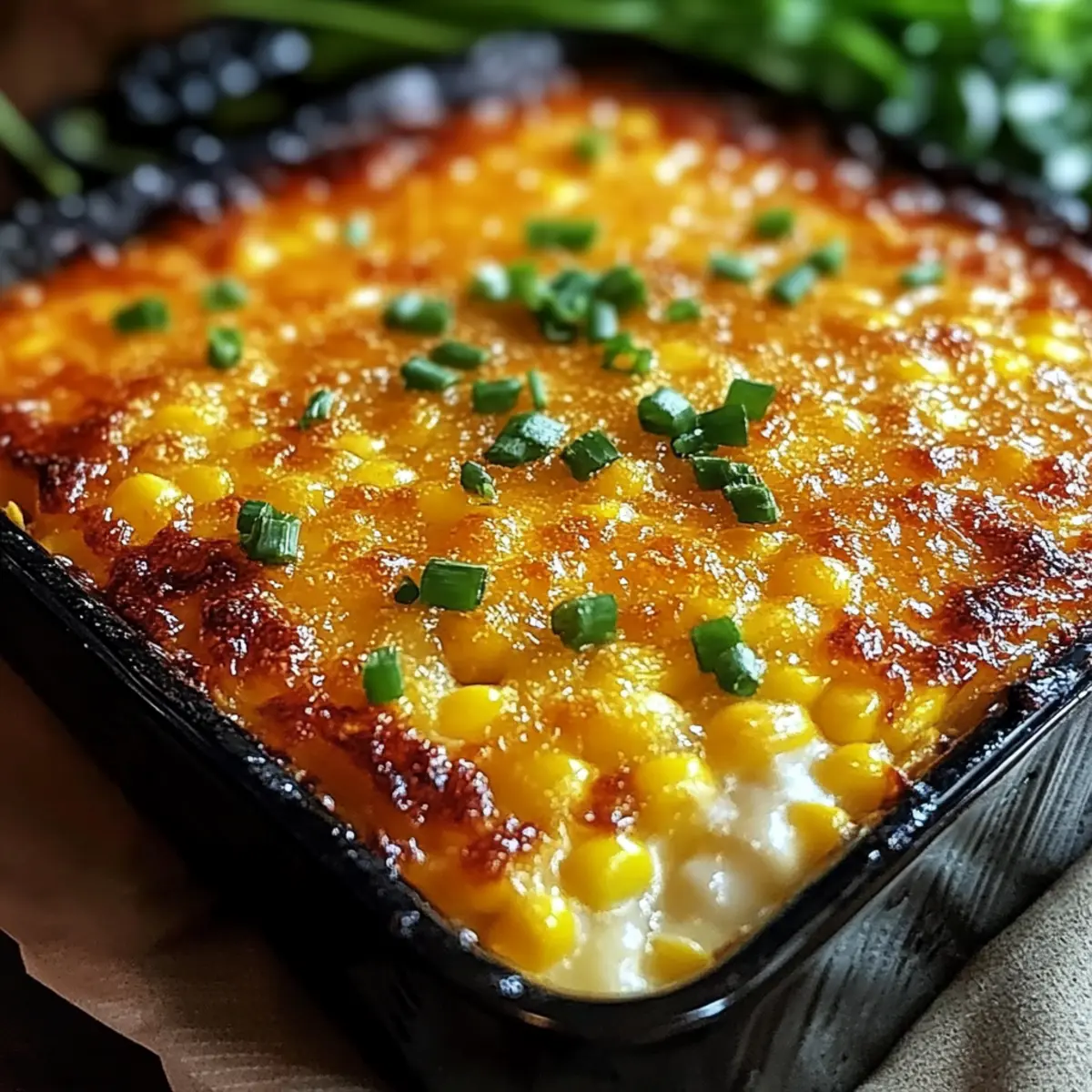 Honey Glazed Corn Casserole