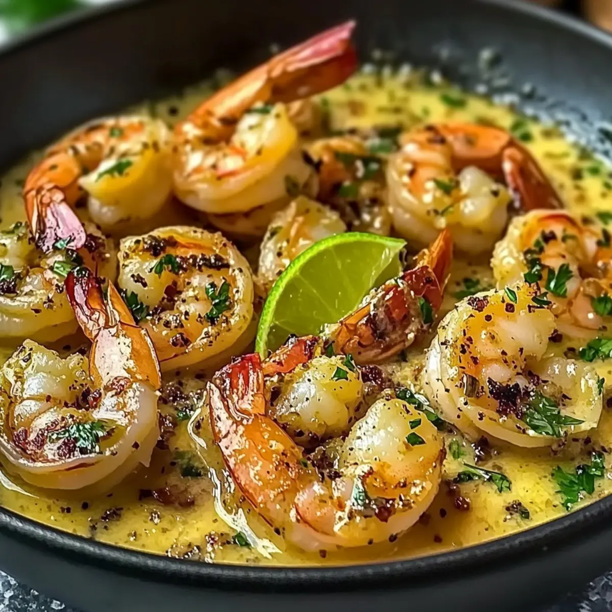 Shrimp with Coconut Milk