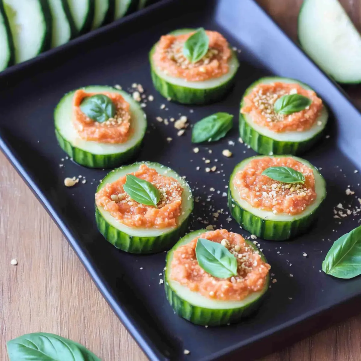 Crispy Cucumber Bites with Zesty Sun Dried Tomato Spread 2 149f951b f9ed 4d15 ba15 8973417a8584tr hcpw1o