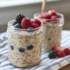 Pea Protein Overnight Oats