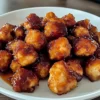 Air Fryer Honey BBQ Chicken Bites
