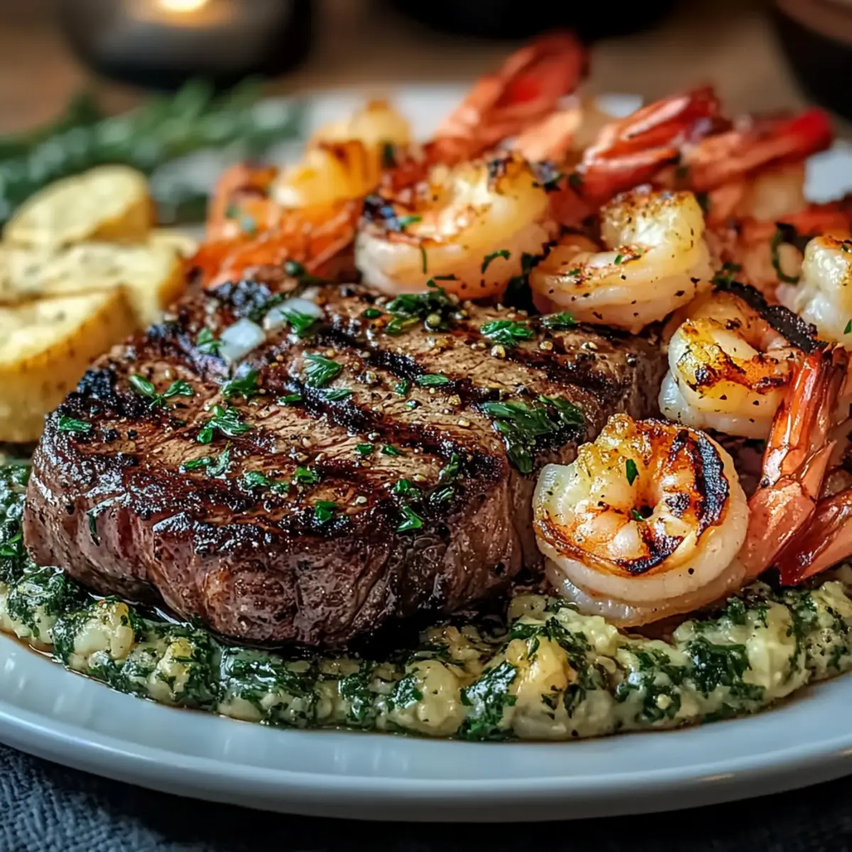 Garlic Butter Grilled Steak & Shrimp for a Romantic Dinner 2 276484ee 599b 4bda a851 844194ad5668tr sq3i25