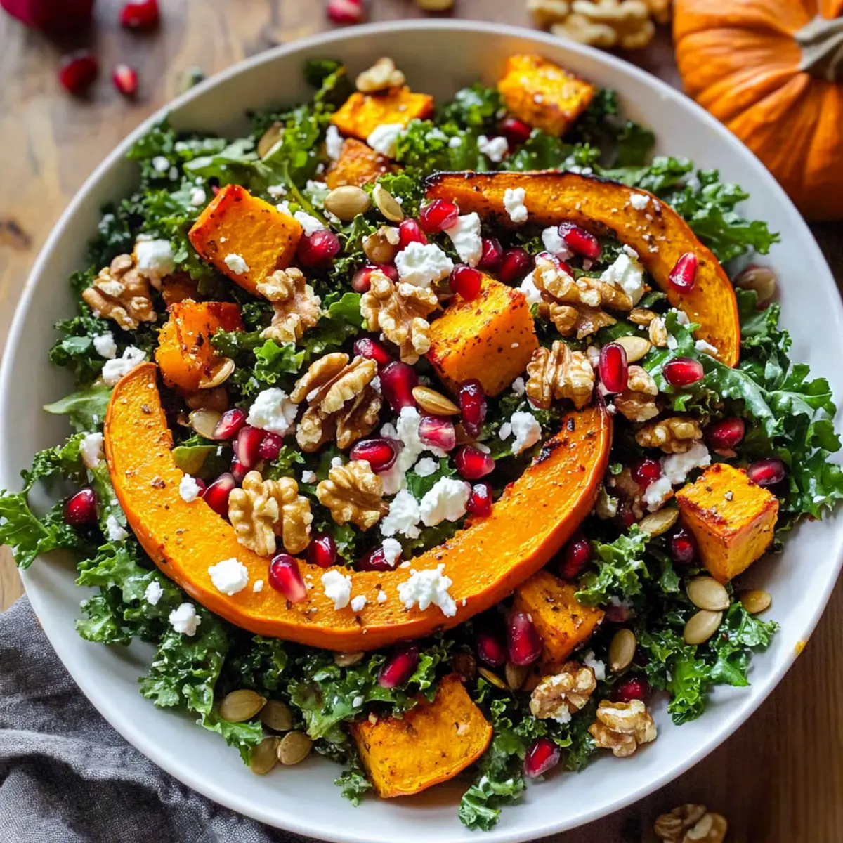 Roasted Pumpkin Salad