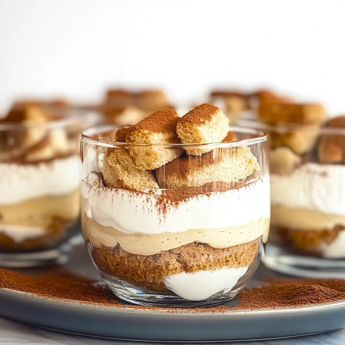 Creamy Tiramisu Cups (No Bake) for Effortless Indulgence 5 Tiramisu Cups (No Bake)