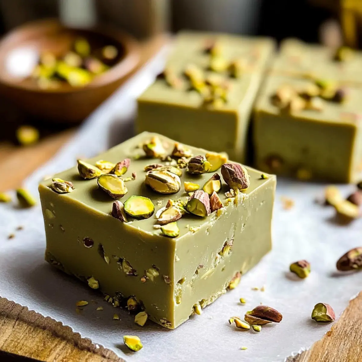 Pistachio Fudge