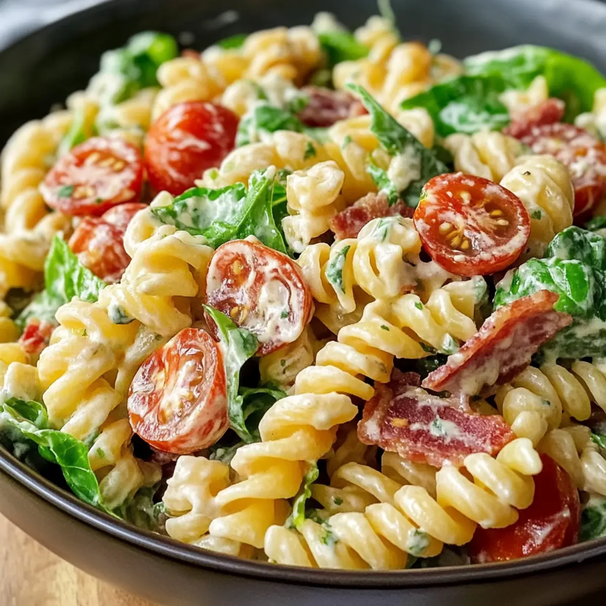 Irresistible BLT Pasta Salad