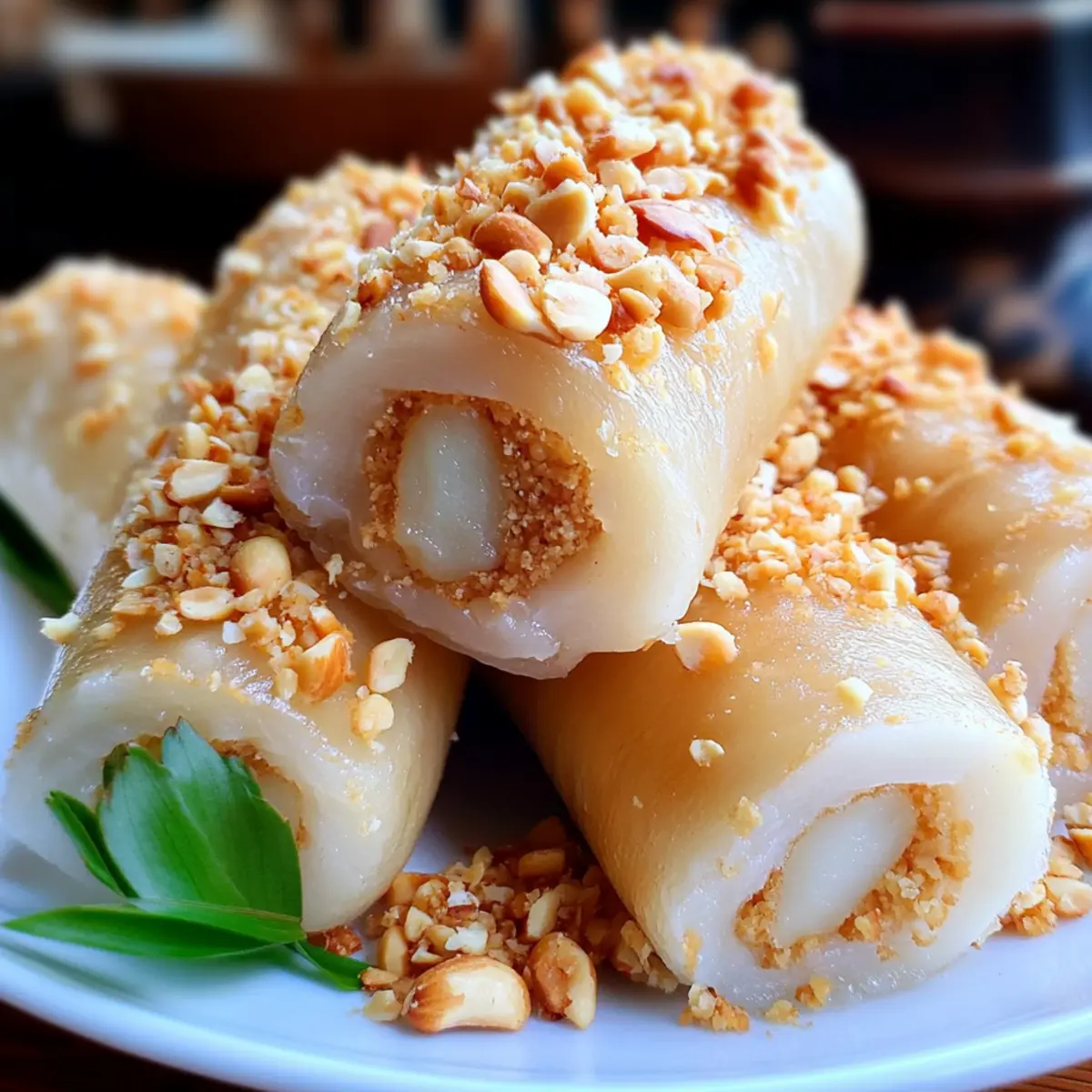 Peanut Tikoy Rolls
