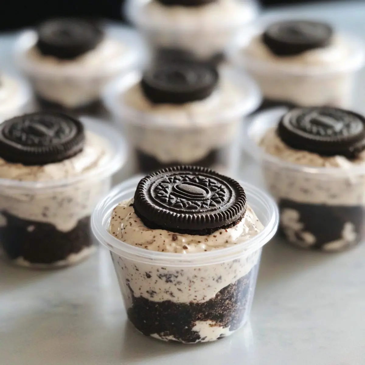 Cookies and Cream Dessert Cups