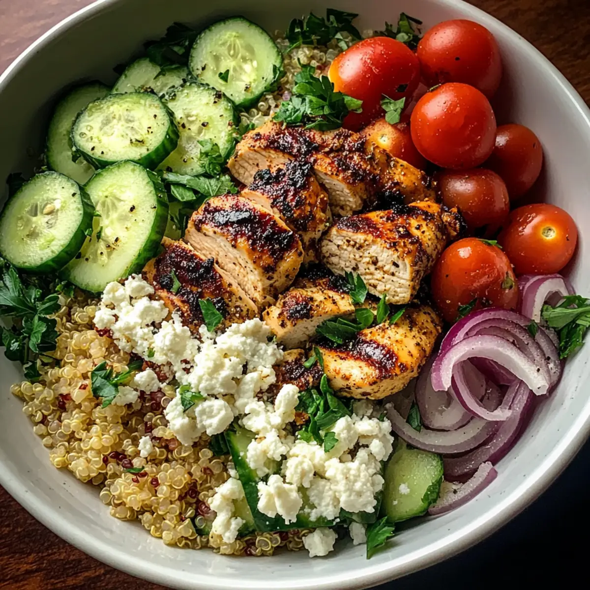 Mediterranean Chicken Bowl
