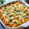 Chicken and Rice Queso Casserole