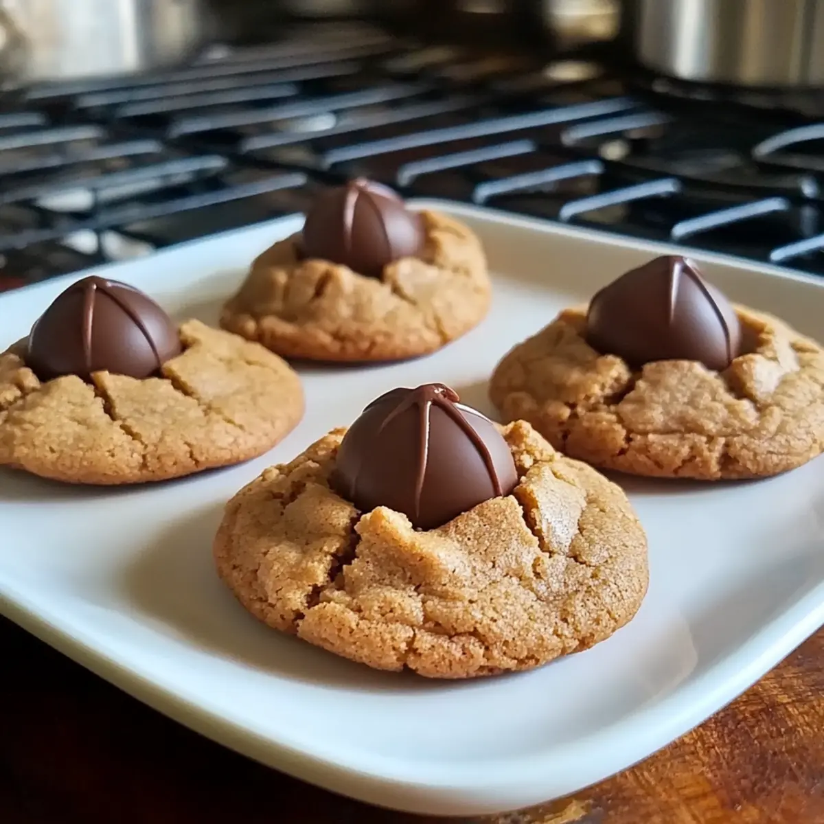 Peanut Butter Kiss Cookies