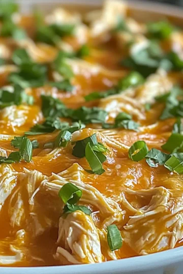 Crockpot Buffalo Chicken Dip