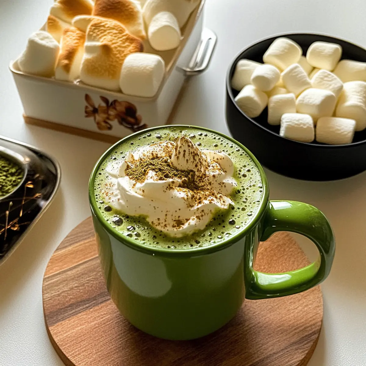 Matcha White Hot Cocoa