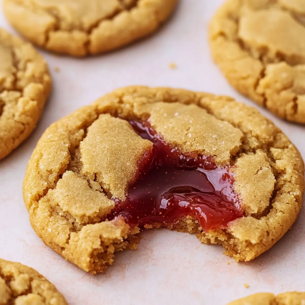 Peanut Butter & Jelly Cookies