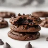 Chewy Double Chocolate Chip Cookies