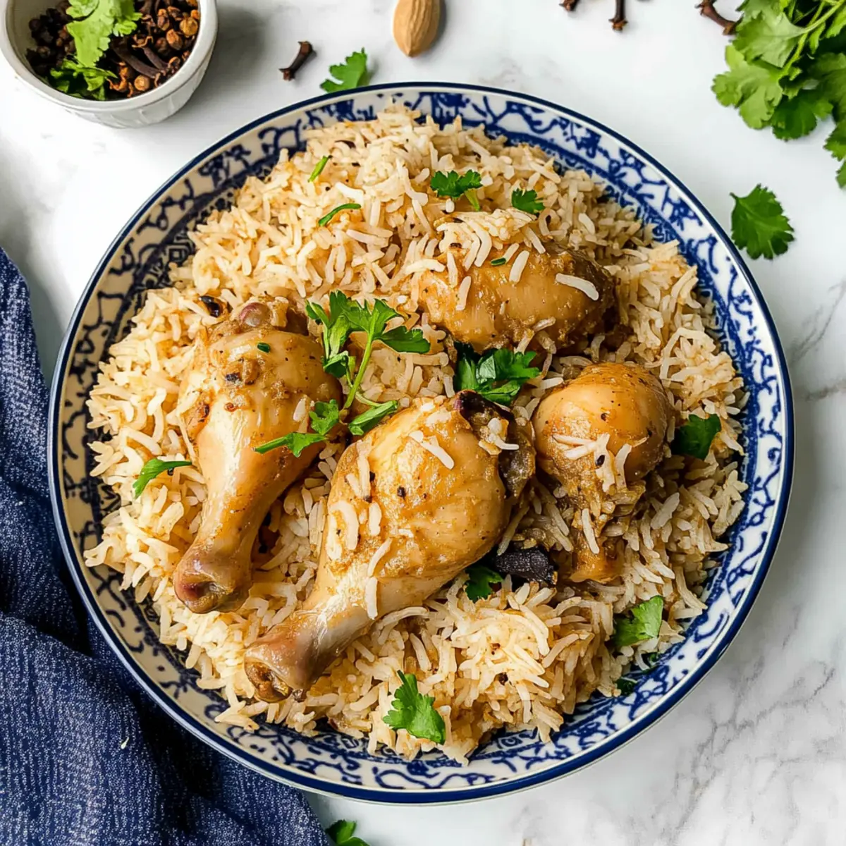 One Pot Chicken Yakhni