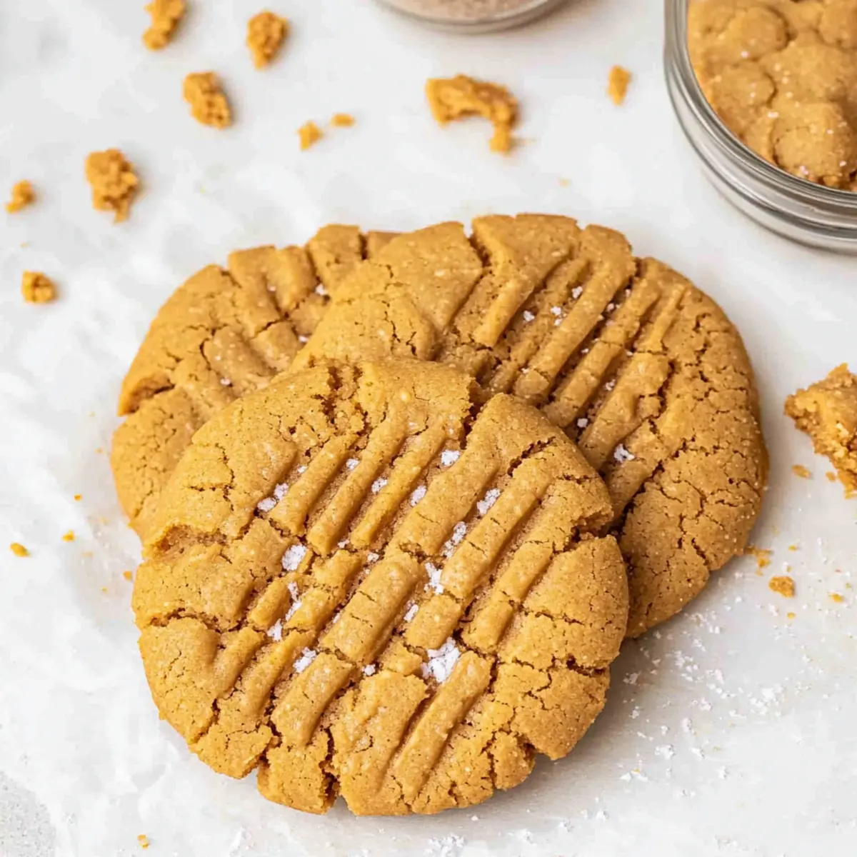 Peanut Butter Powder Cookies