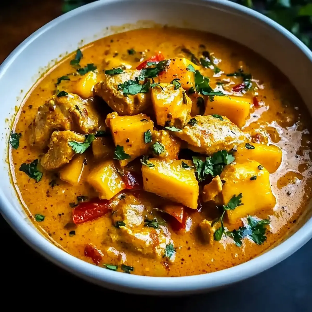 Mango Chicken Curry