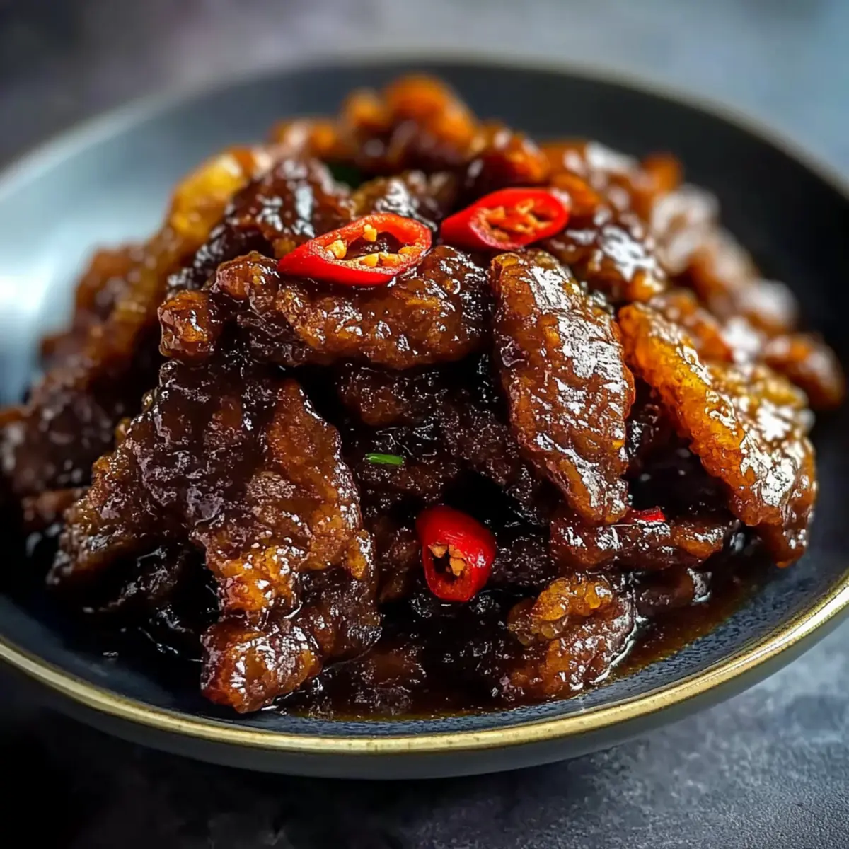 Crispy Chilli Beef