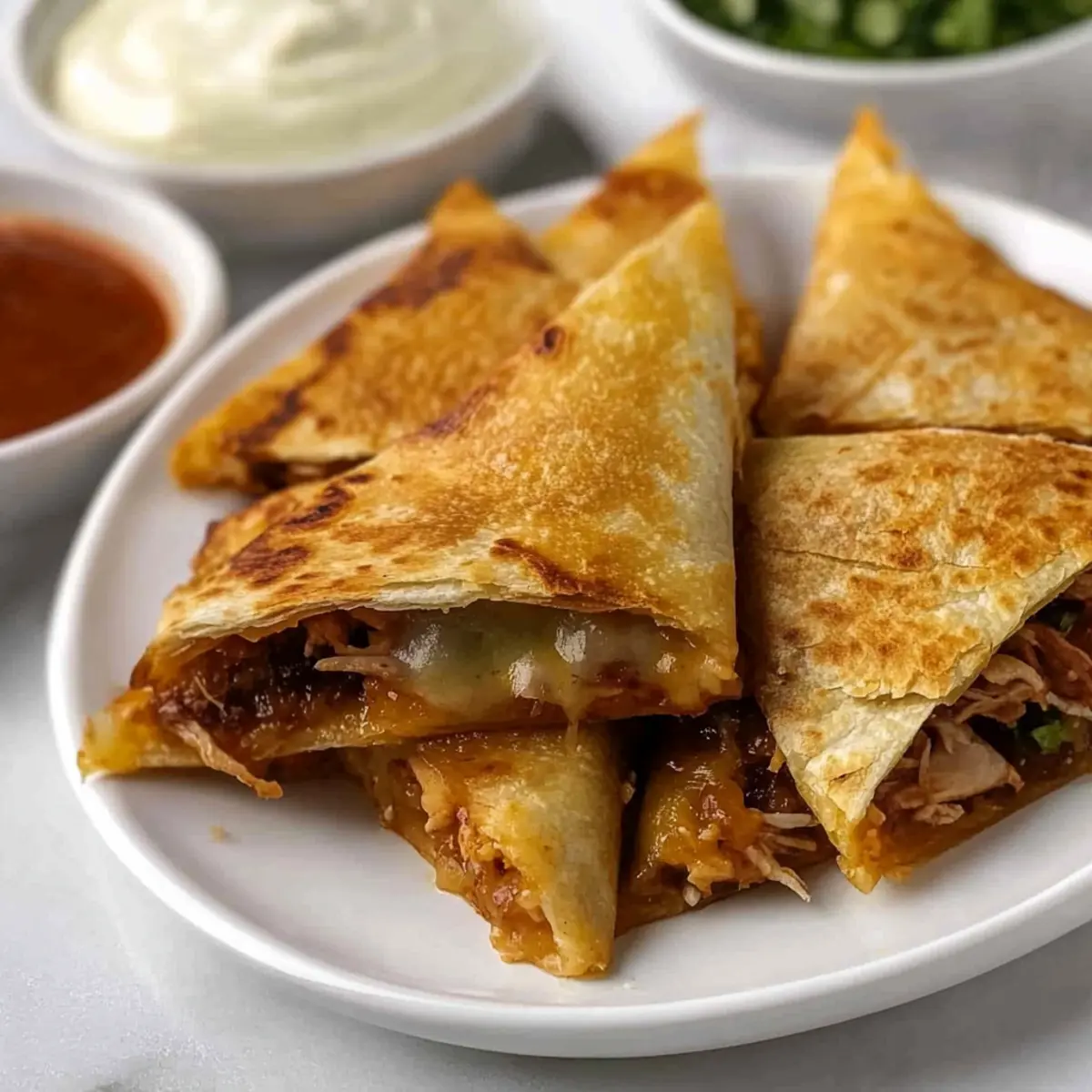 Air Fryer Quesadillas