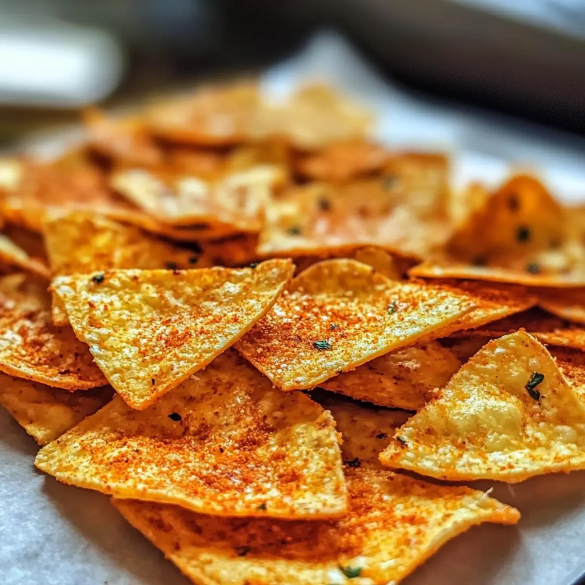 Cottage Cheese Crispy Chips