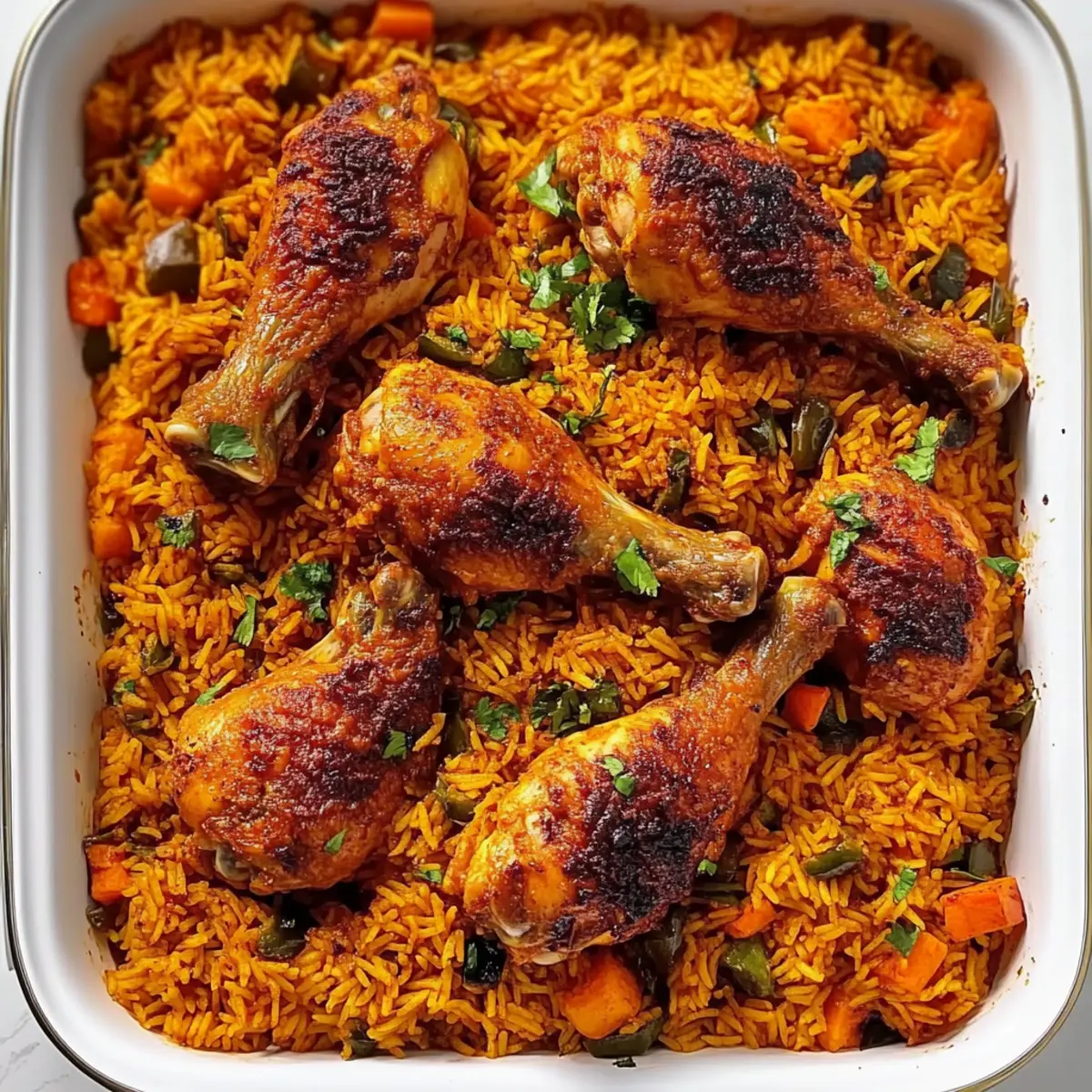 Baked Jollof Rice Recipe