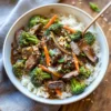 Ginger Beef & Broccoli Bowls
