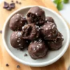 Thin Mint Brownie Balls