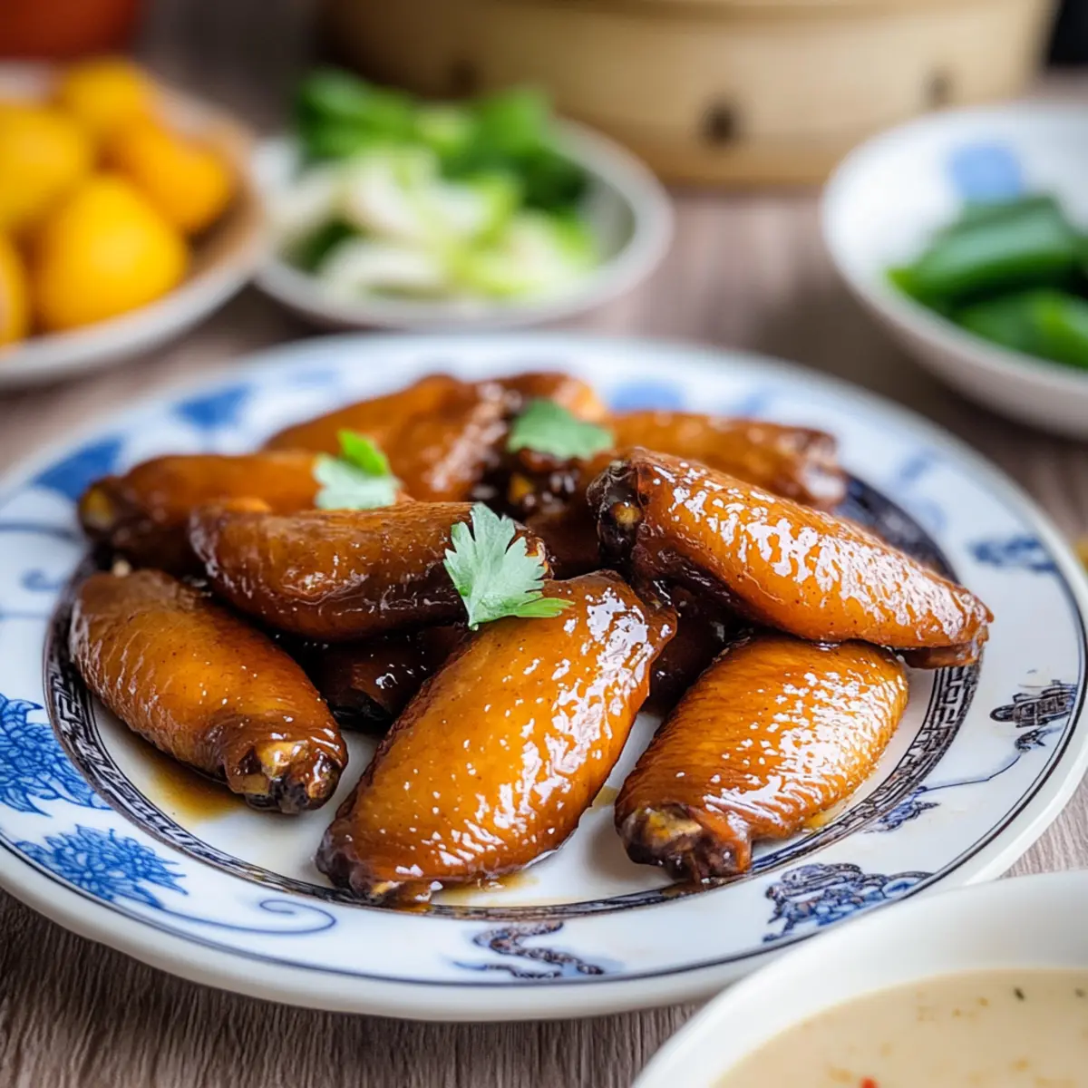 Soy Sauce Chicken Wings