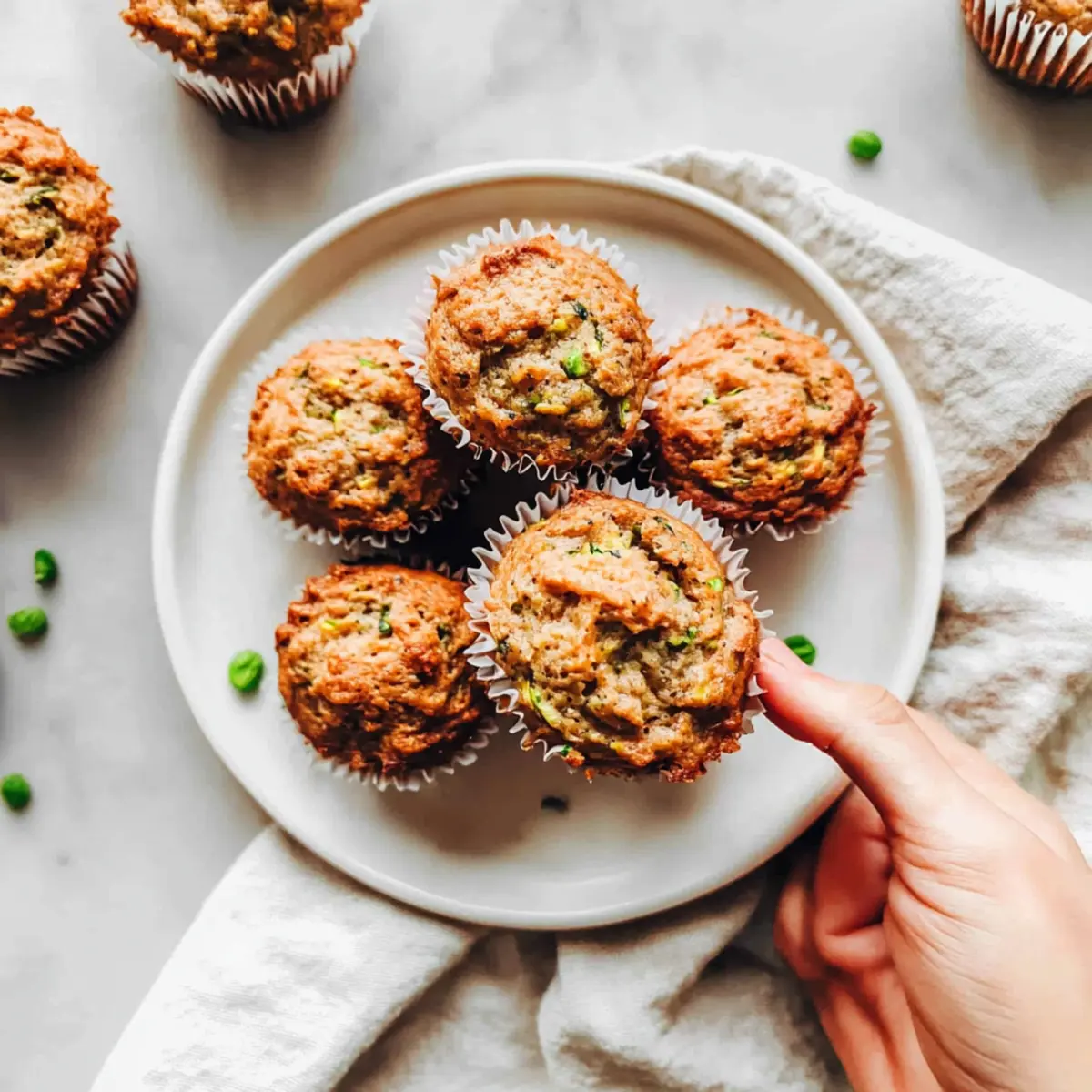Vegan Zucchini Muffins