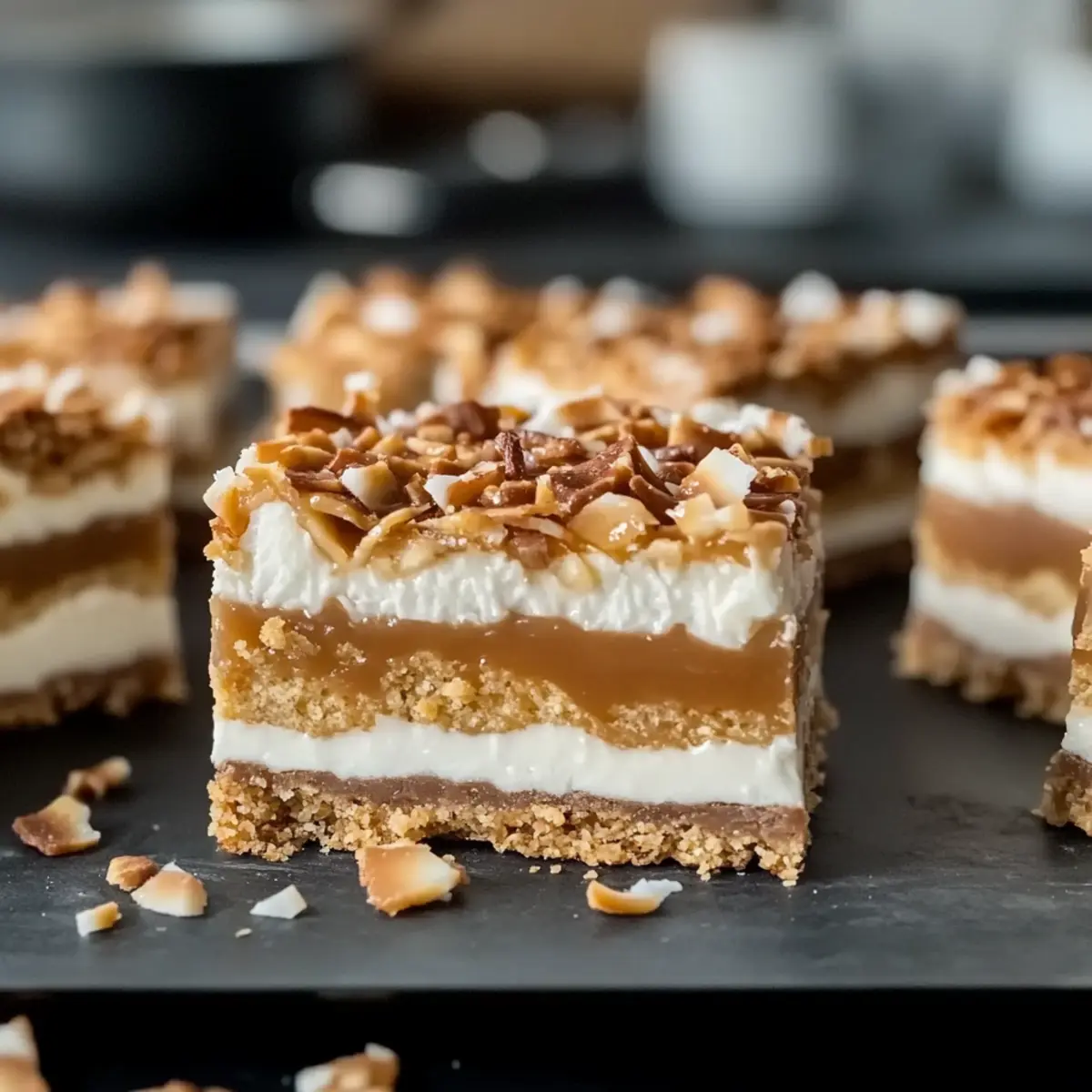 Coconut Toffee Bars