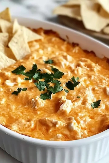 Mouthwatering Buffalo Chicken Dip
