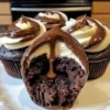 Chocolate Coffee Cream Cupcakes