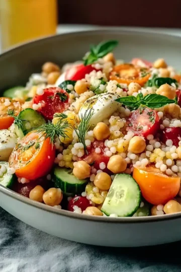 Mediterranean Couscous Salad
