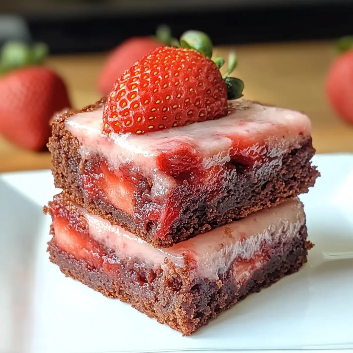 Strawberry Brownies: Spring’s Fudgy Sweet Delight 4 1c07e3b3 6082 49e7 9c49