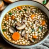 Vegetarian Mushroom Barley Soup