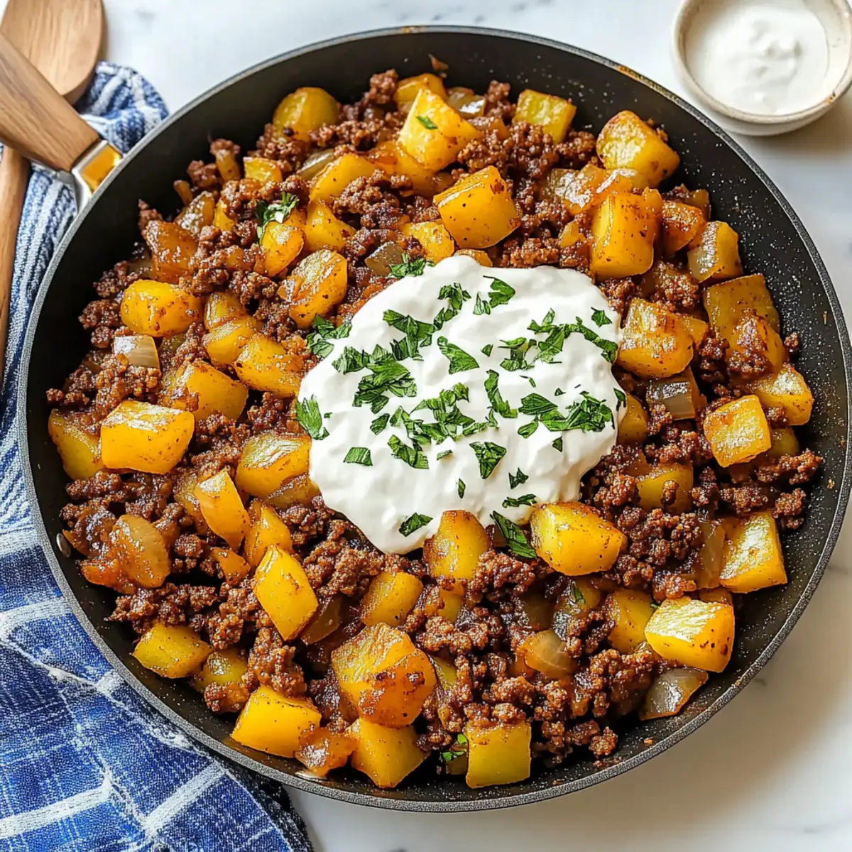 Quick Ground Beef + Potatoes: Your Savory One-Pan Delight 3 23c771a3 a936 47e2 a91b