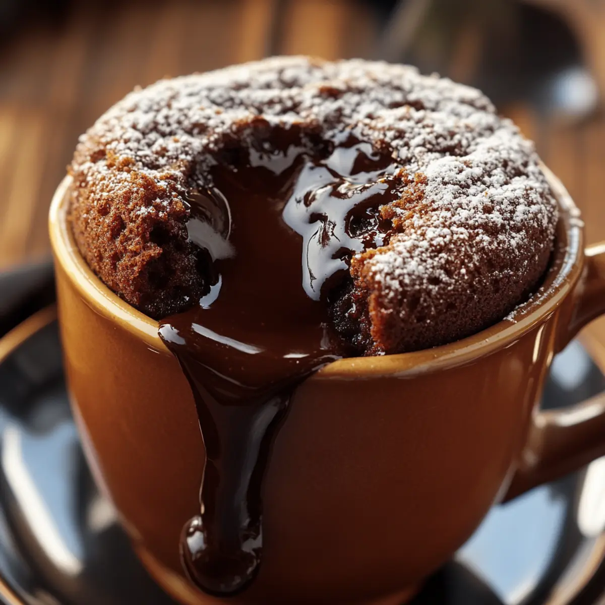 Chocolate Lava Mug Cake Recipe