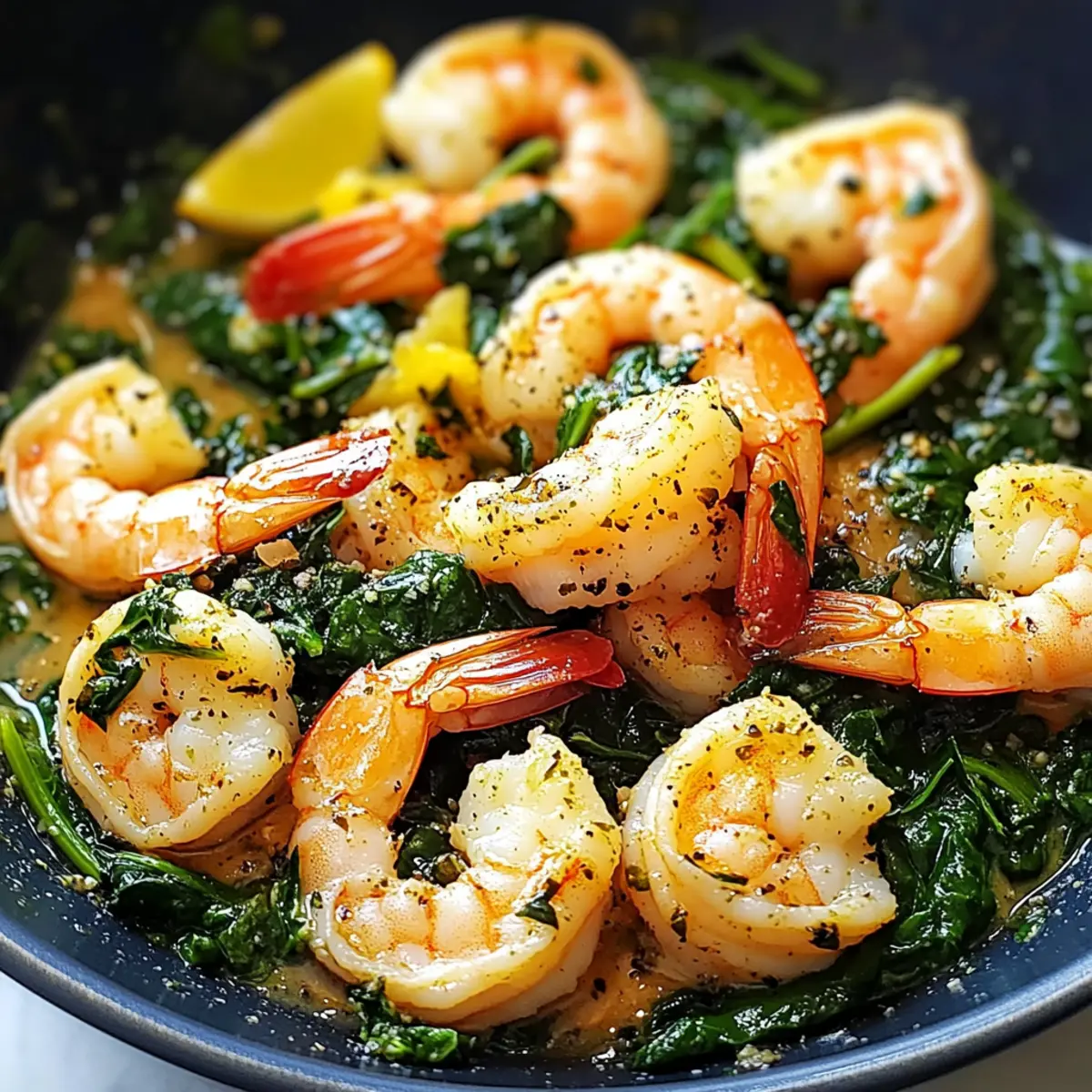 One-Pot Garlicky Shrimp & Spinach: Quick Mediterranean Bliss 3 48af6da8 2185 4b10 9446