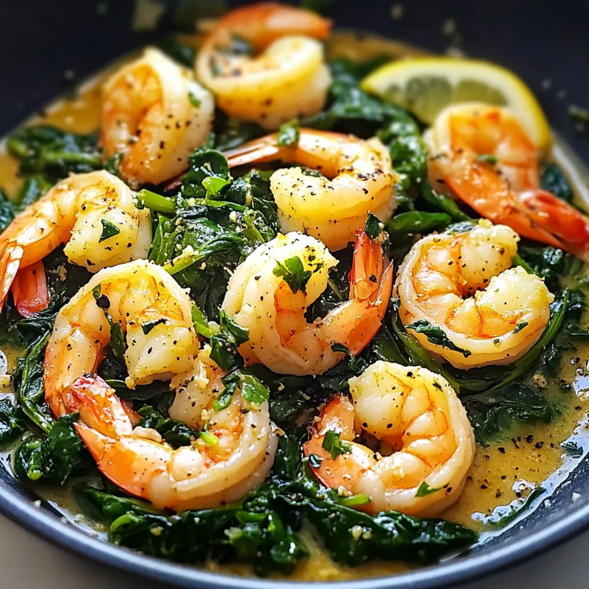 One-Pot Garlicky Shrimp & Spinach: Quick Mediterranean Bliss 4 48af6da8 2185 4b10 9446 ec60608e45c9br b8tvfg