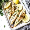 Lemon Garlic Air Fryer Tilapia