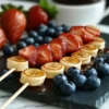 Colorful Mini Breakfast Skewers