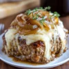 Crockpot French Onion Meatloaf