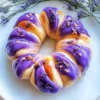 Ube Cheese Braided Buns