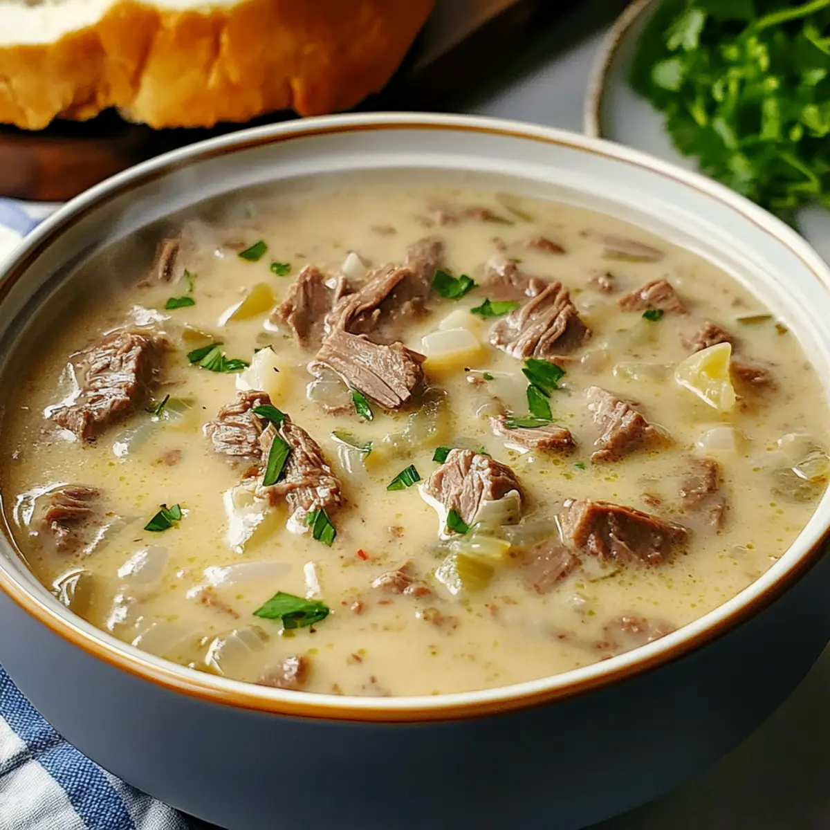 Creamy Philly Cheese Steak Soup for Cozy Nights 4 69e52921 54c0 4e8c 9800 a15064774764br lzrdoo